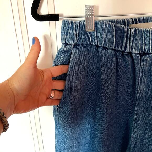 Everlane Easy Jeans Deep Sea Blue Sz S2 - Picture 5 of 11